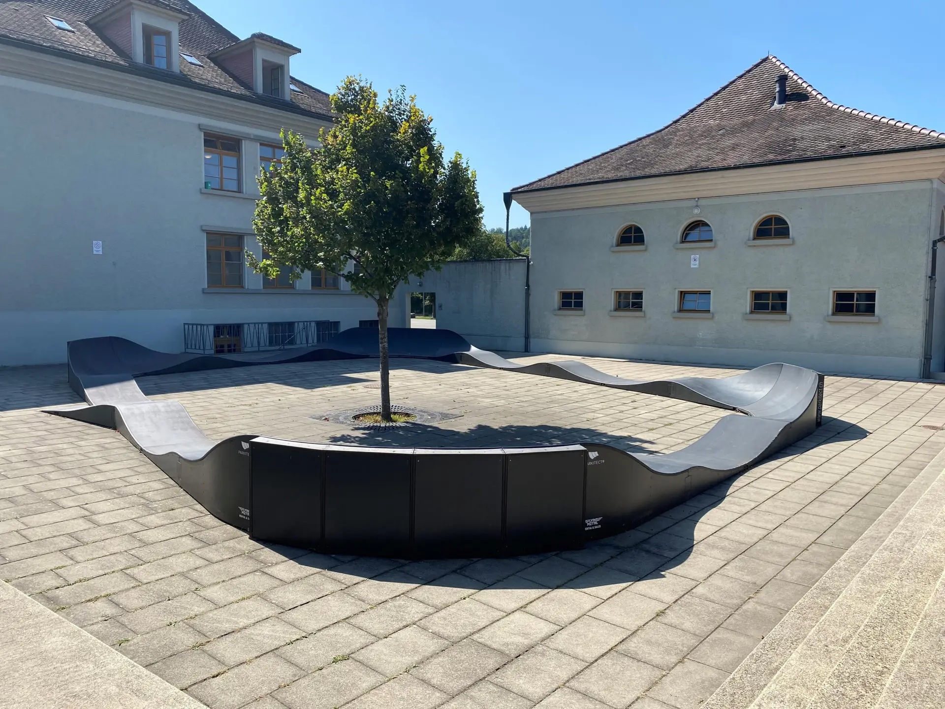 Pumptrack Schulhaus