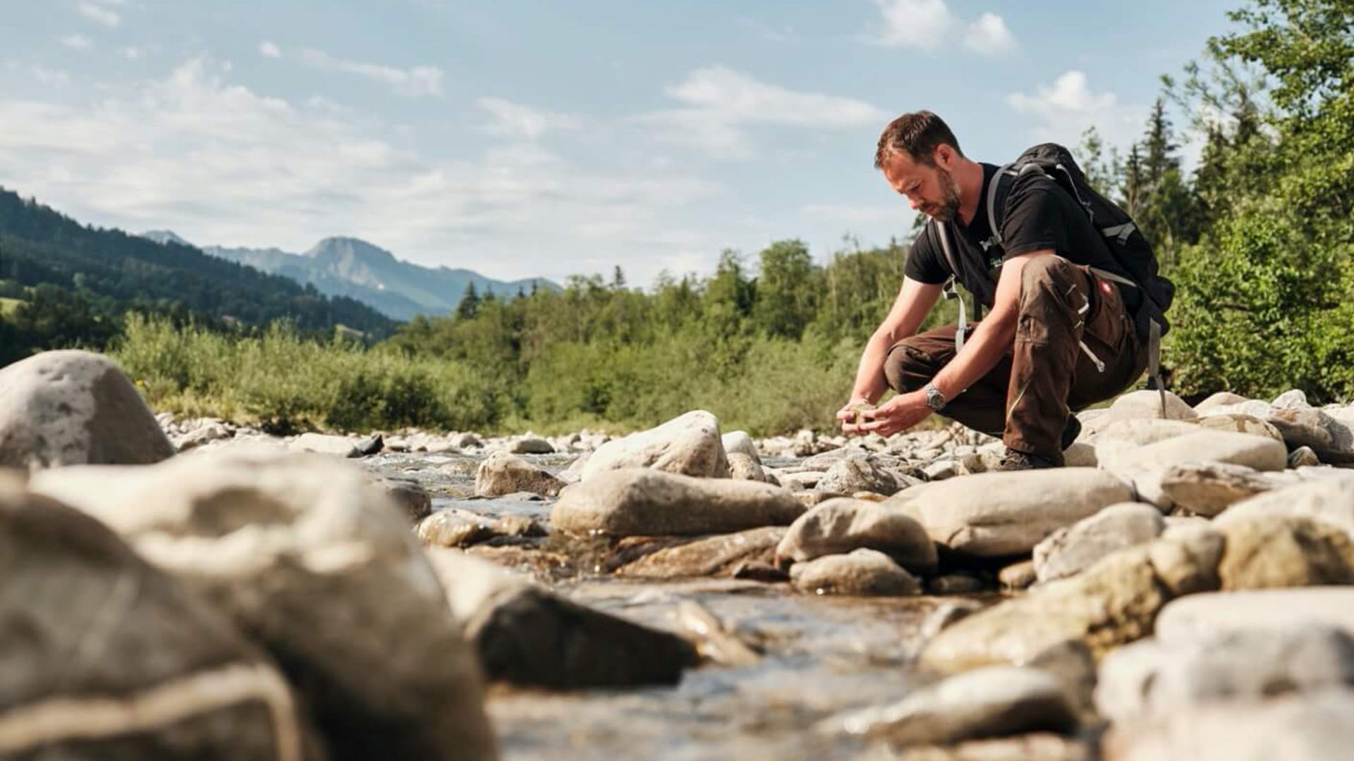 Entlang der Sense (Plaffeien-Schwarzsee)