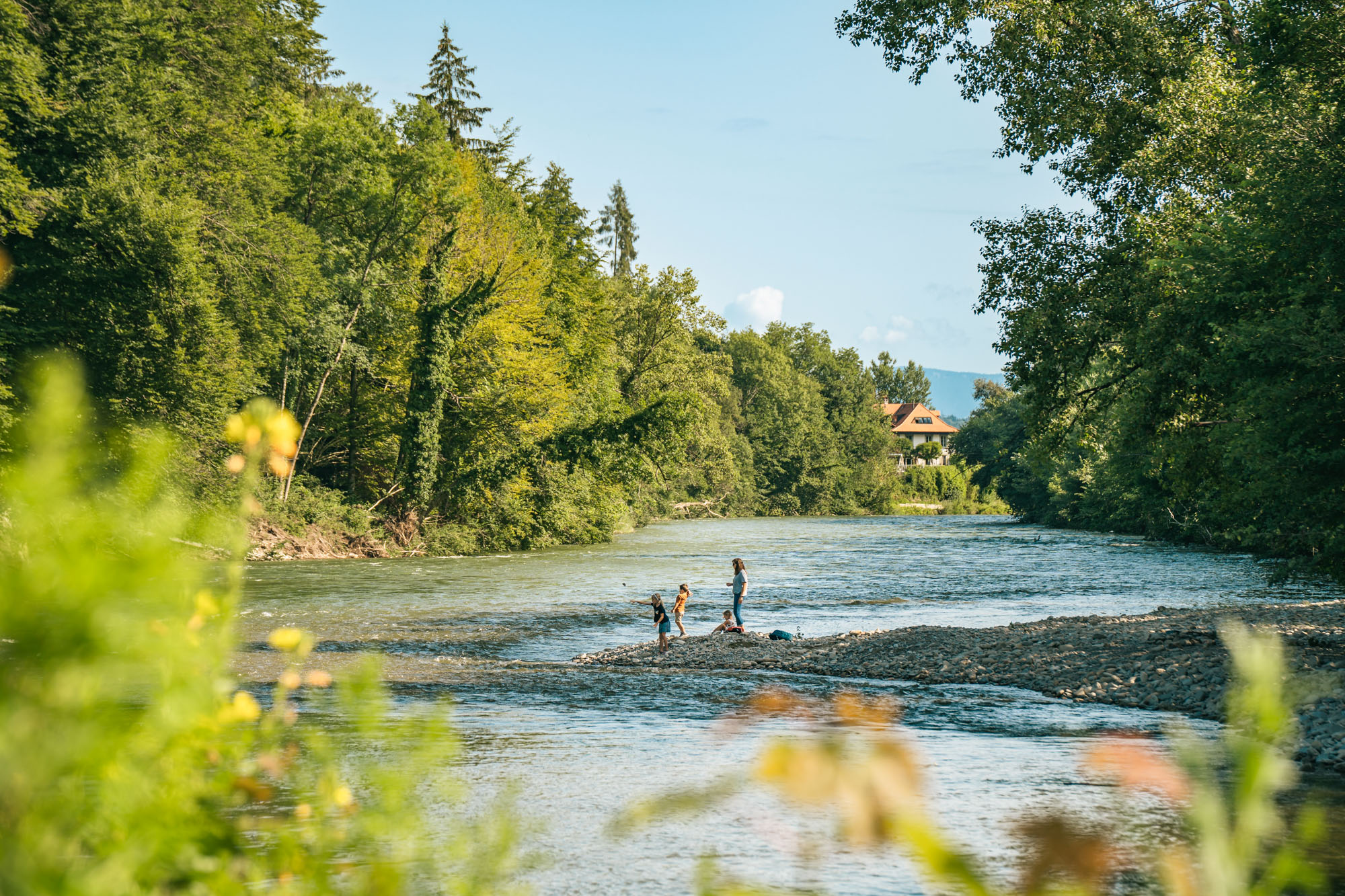Naturbadeplatz Saane-Sense-Spitz