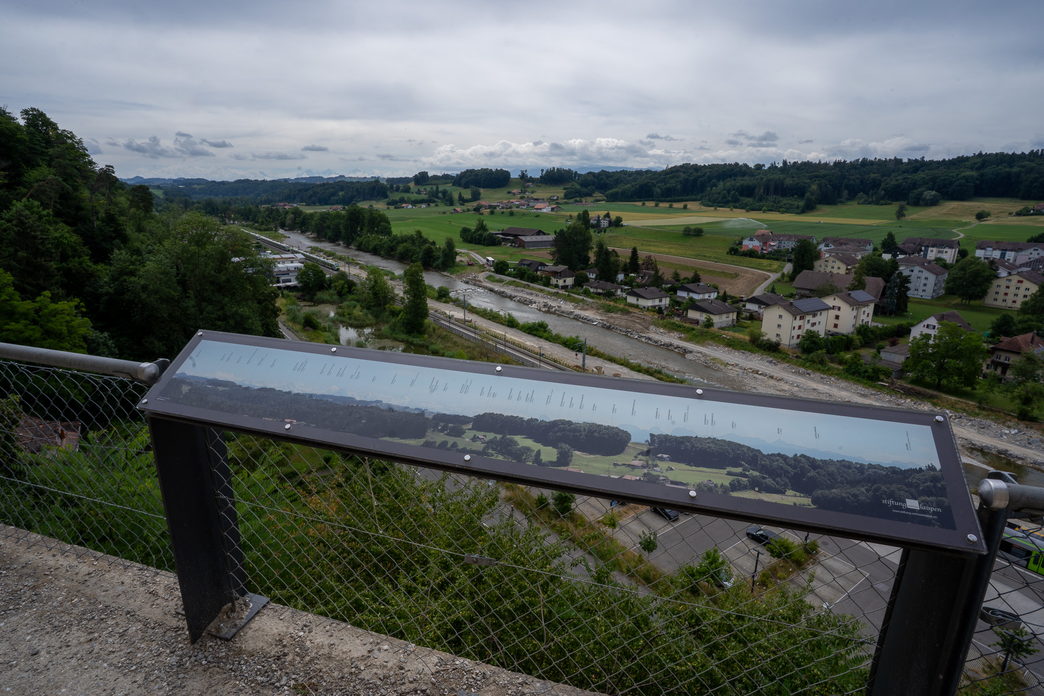Panorama beim Schloss